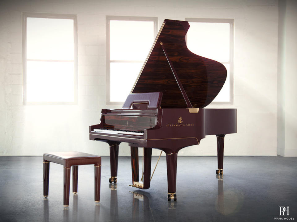 Steinway & Sons Gran Nichetto (The Midnight Red)