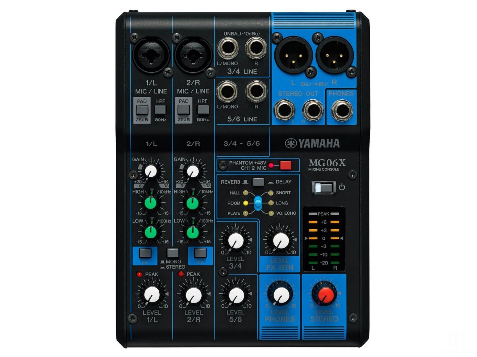 Mixer Yamaha MG06X