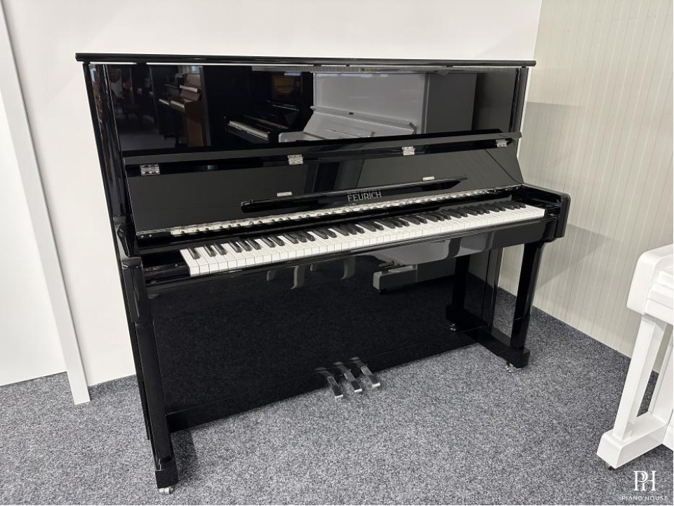 FEURICH 122 Universal (Black Polished - Chrome)
