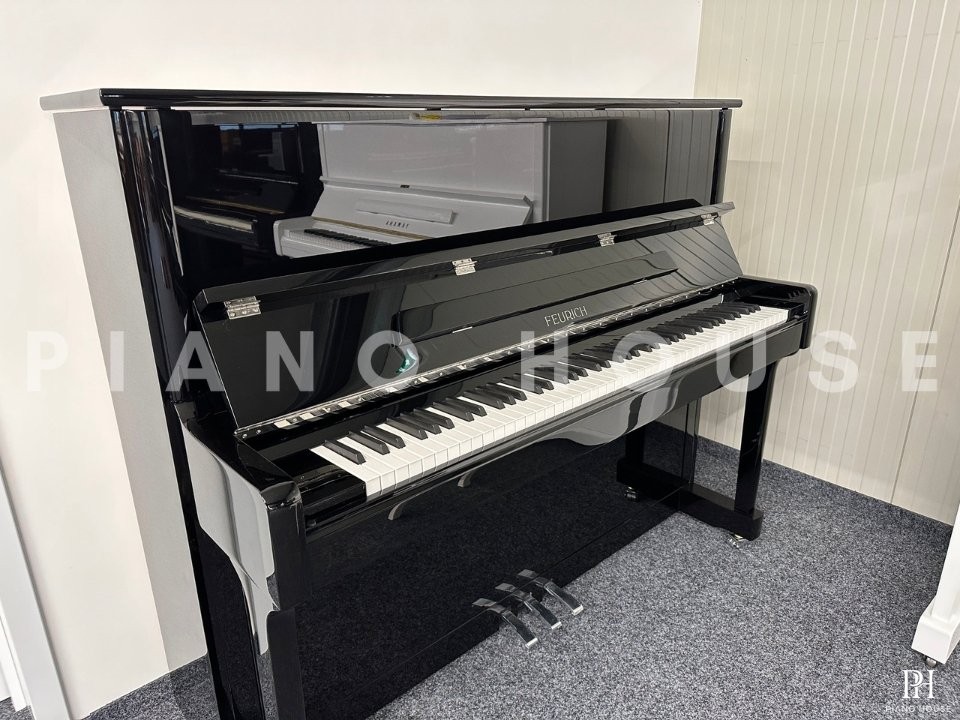 FEURICH 122 Universal (Black Polished - Chrome)