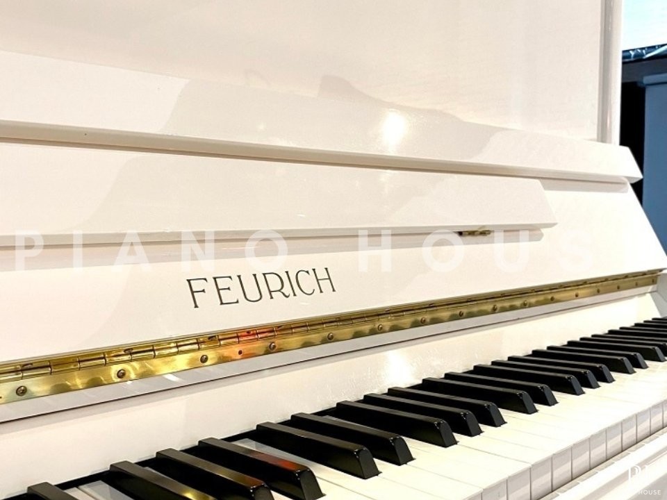 FEURICH 122 Universal (White Polished - Brass)