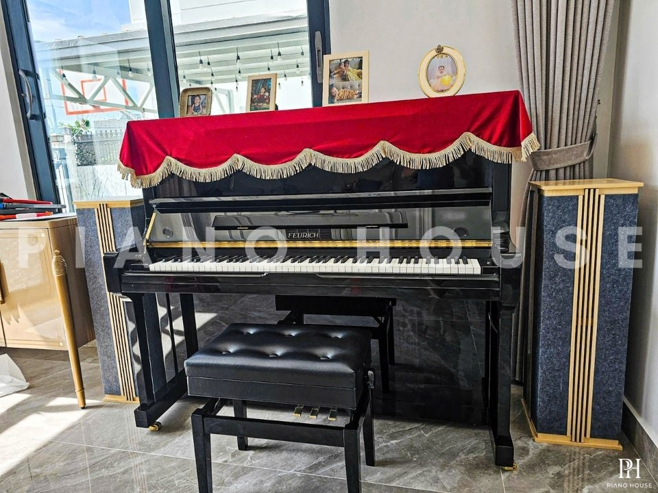 FEURICH 133 Concert (Black Polished)