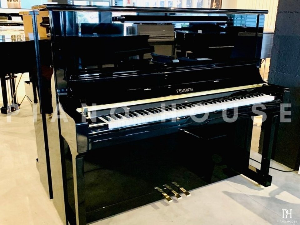 FEURICH 133 Concert (Black Polished)