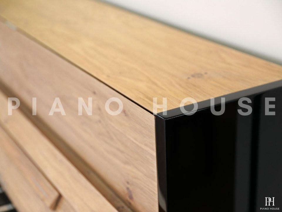 Schimmel Classic C116 Modern (Brushed oak and black polished wood)