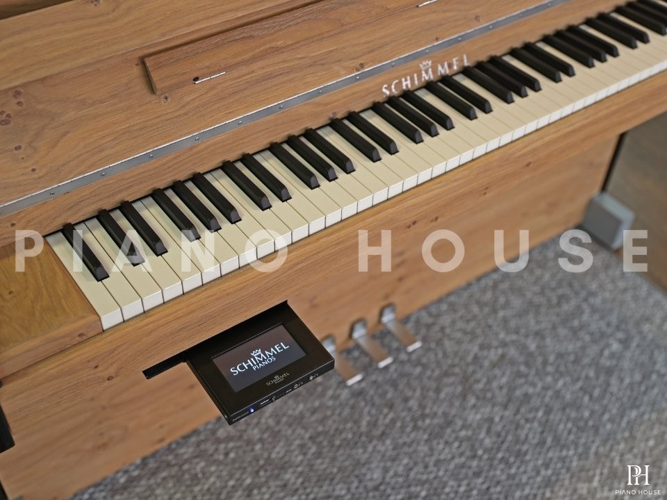 Schimmel Classic C116 Modern (Brushed oak and black polished wood)