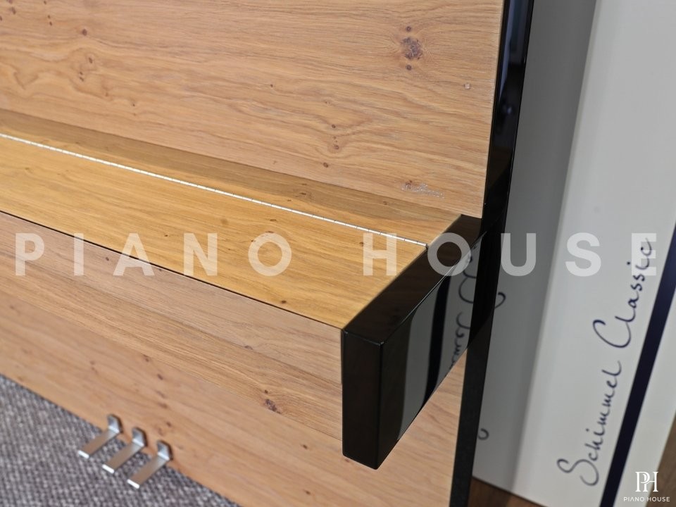 Schimmel Classic C116 Modern (Brushed oak and black polished wood)