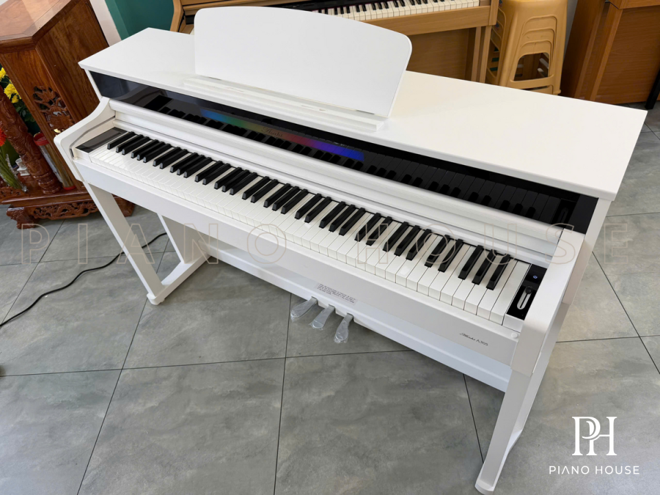 Asahi Armonia A305 White Luxury Edition Digital Piano