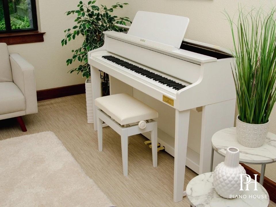 Casio Celviano GP-310 WH Music Desk & Lid Simulator