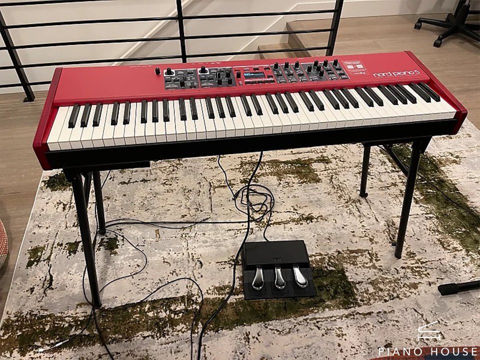 Nord Stage Piano Keyboard Detail