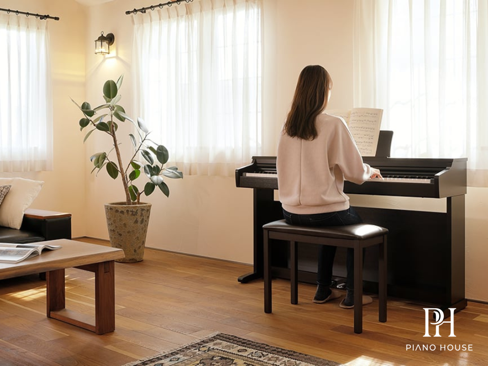 Kawai KDP120 Keyboard Top Panel Close Look