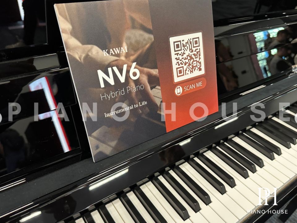 Kawai Novus NV6 Open Music Desk Angle View