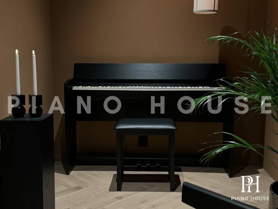 Roland F701 Contemporary Contemporary Slim Digital Piano Contemporary Charcoal Black
