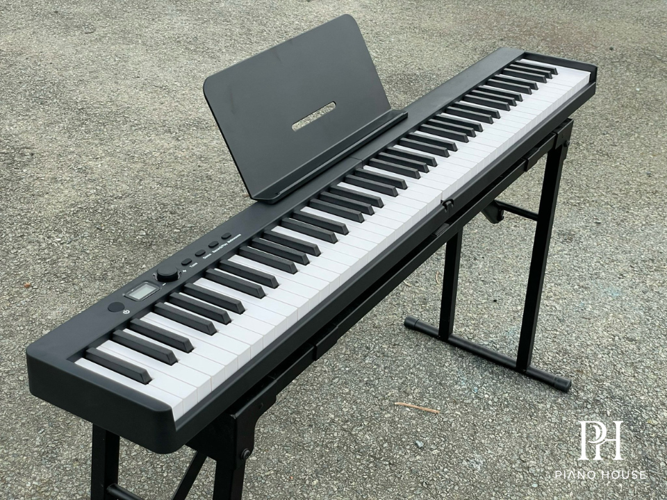 Bora BX-20 Smart Folding Piano Double Hinge Mechanism