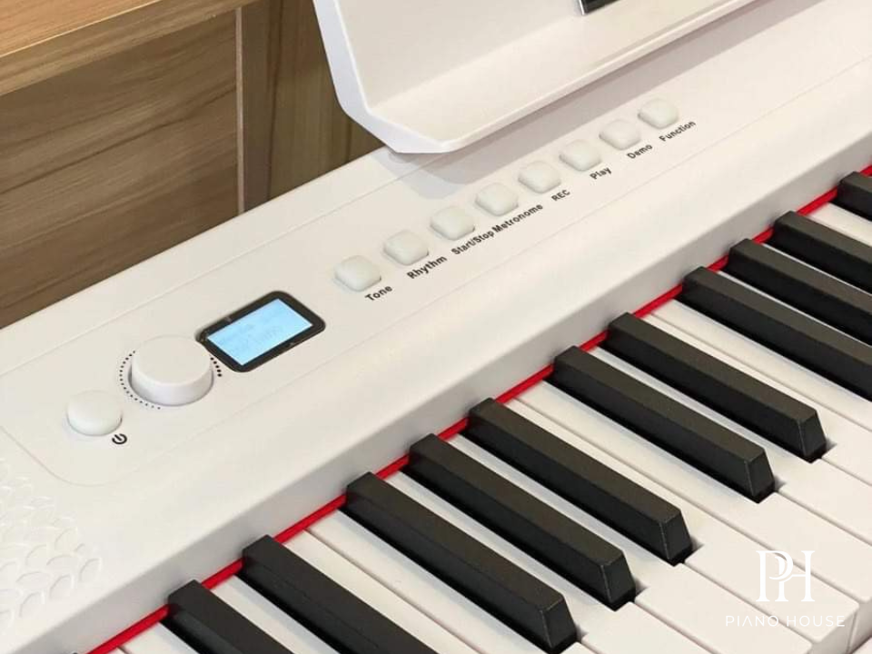 WS88 Folding Digital Piano Split Mode Layout