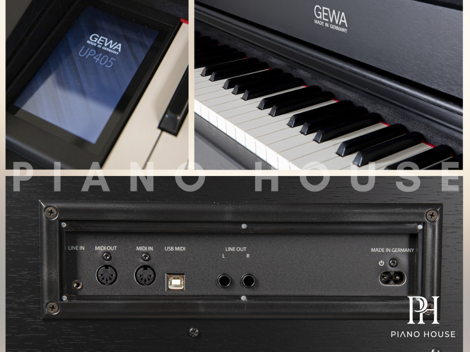 Gewa UP405 Golden Pedal Construction Matrix