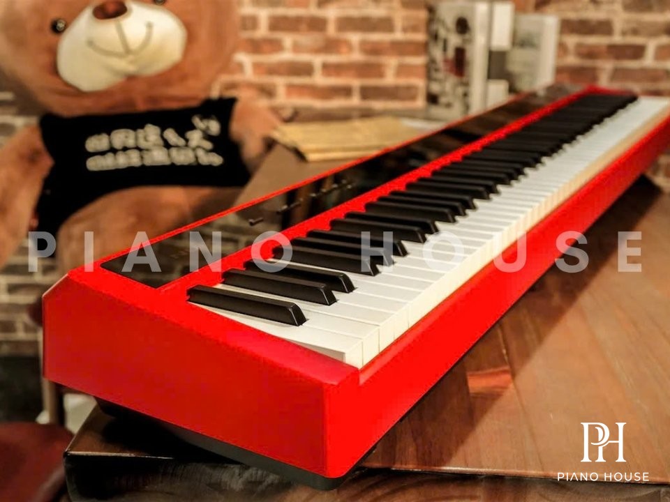 NUX NPK-10 Red Vibrant Portable Digital Piano Stand