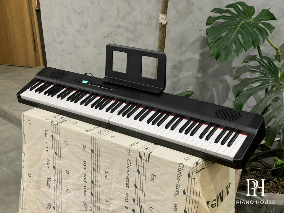 Bora X88T Smart Portable Folding Digital Piano Complete Set