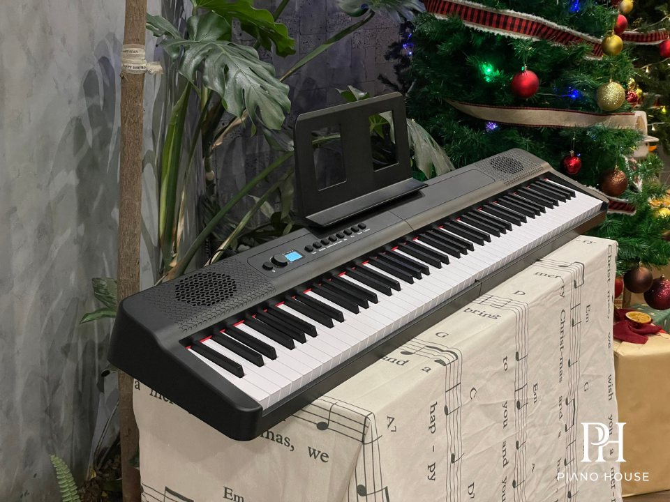 Bora X88T Folding Piano Sleek Angular Side Profile