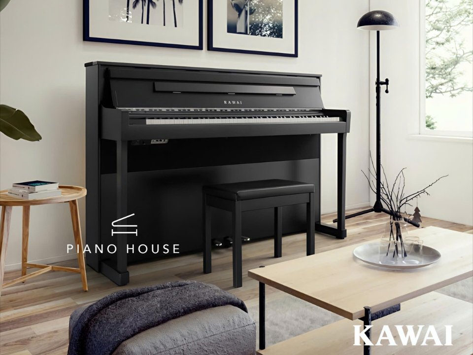 Kawai CA901B Satin Black Modern Home Piano