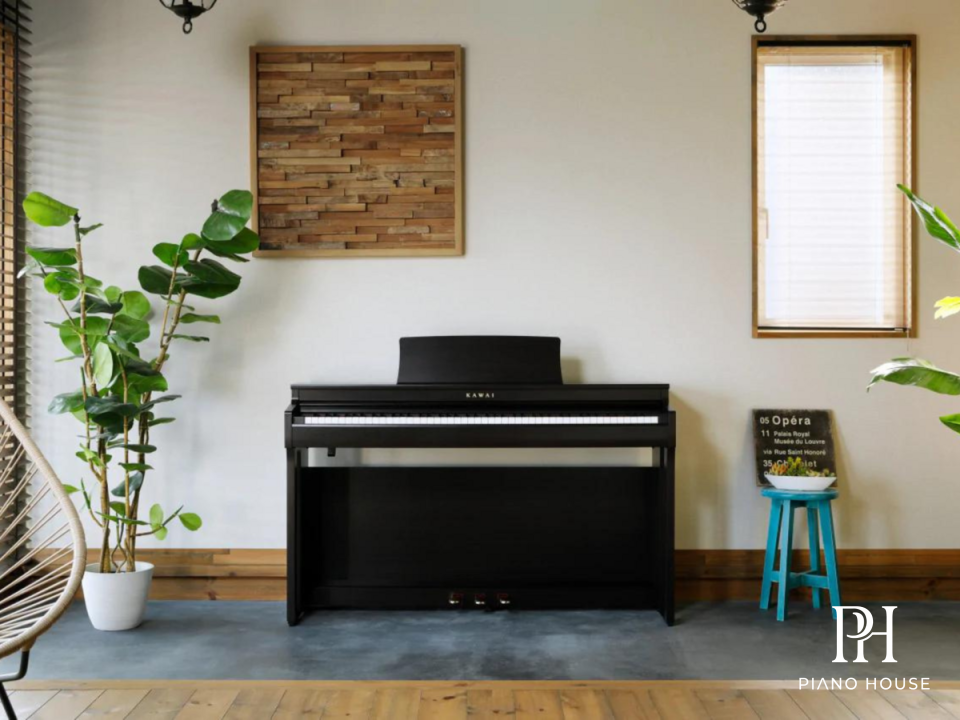 Kawai CN201 Satin Black Modern Home Digital Piano