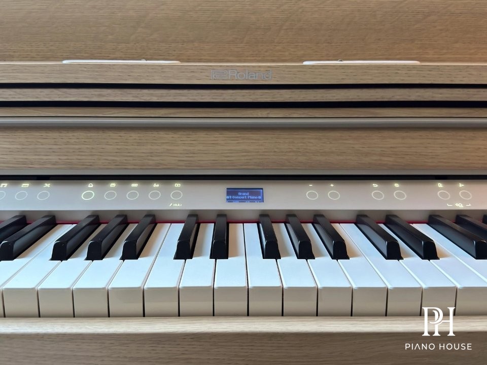 Roland LX-5 OLED Screen Interface Control Deck Menu