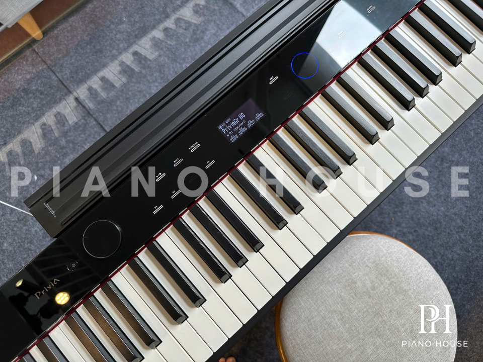 Casio Privia PX-S7000 Rear View Finished Grille Fabric