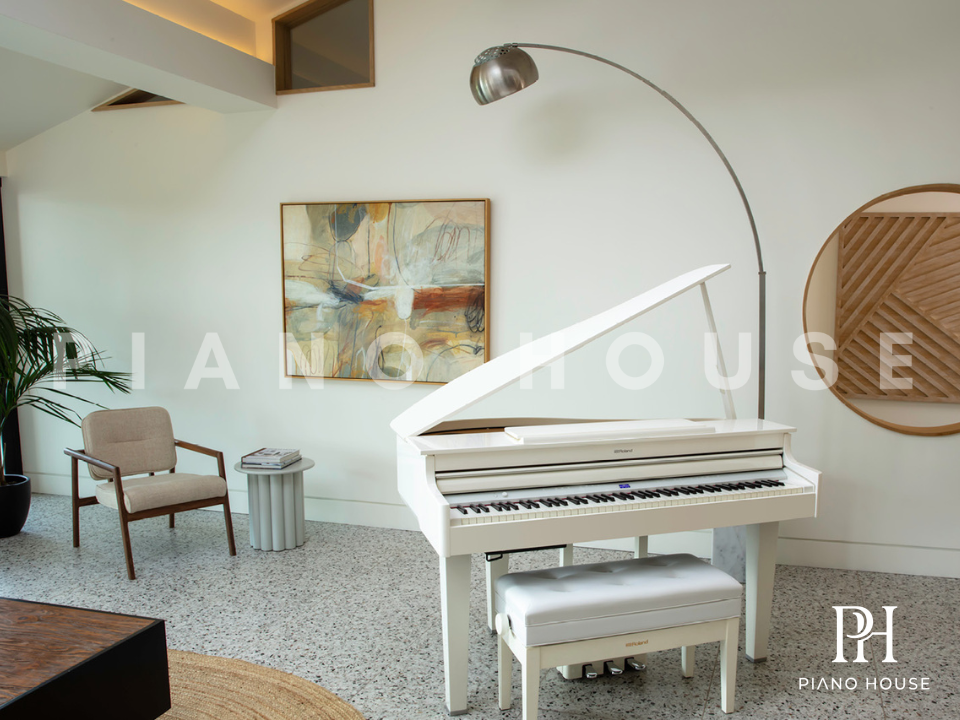 Roland GP-6 Polished Ebony Premium Digital Grand Piano