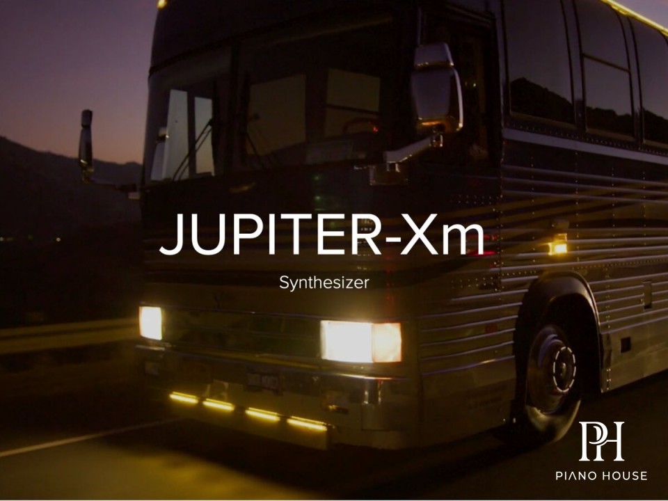 Roland JUPITER-Xm Slim Performance Interface Layout