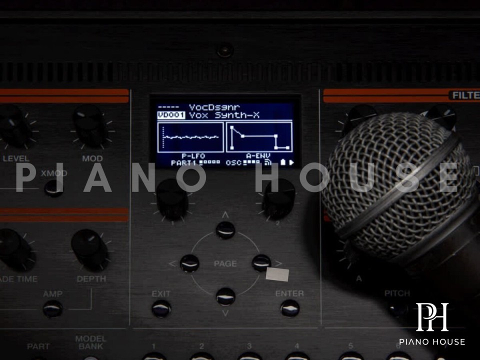 Roland JUPITER-Xm Central LCD Information Screen Node