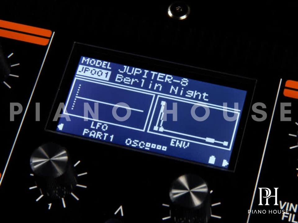 Roland JUPITER-Xm Pitch Bend and Modulation Wheels