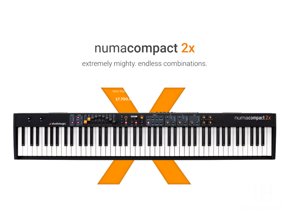 Studiologic Numa Compact 2x Premium Drawbar Performance Synthesizer