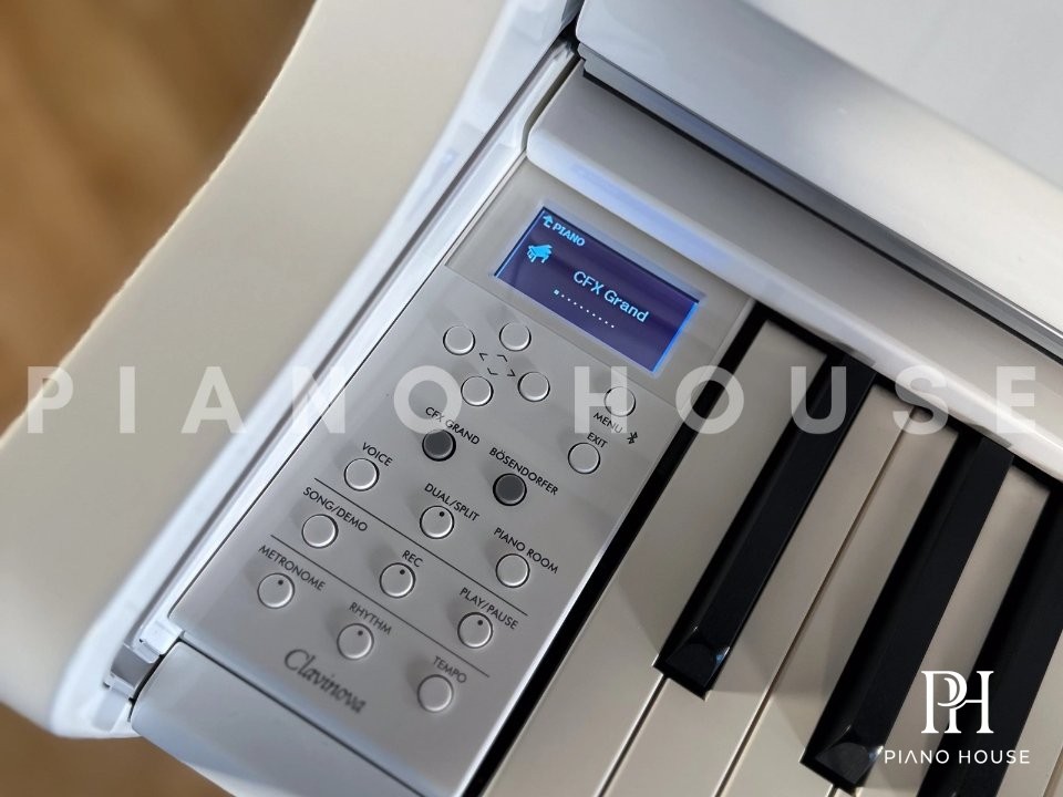 Yamaha Clavinova CLP-865GP Rear Audio Connection Ports