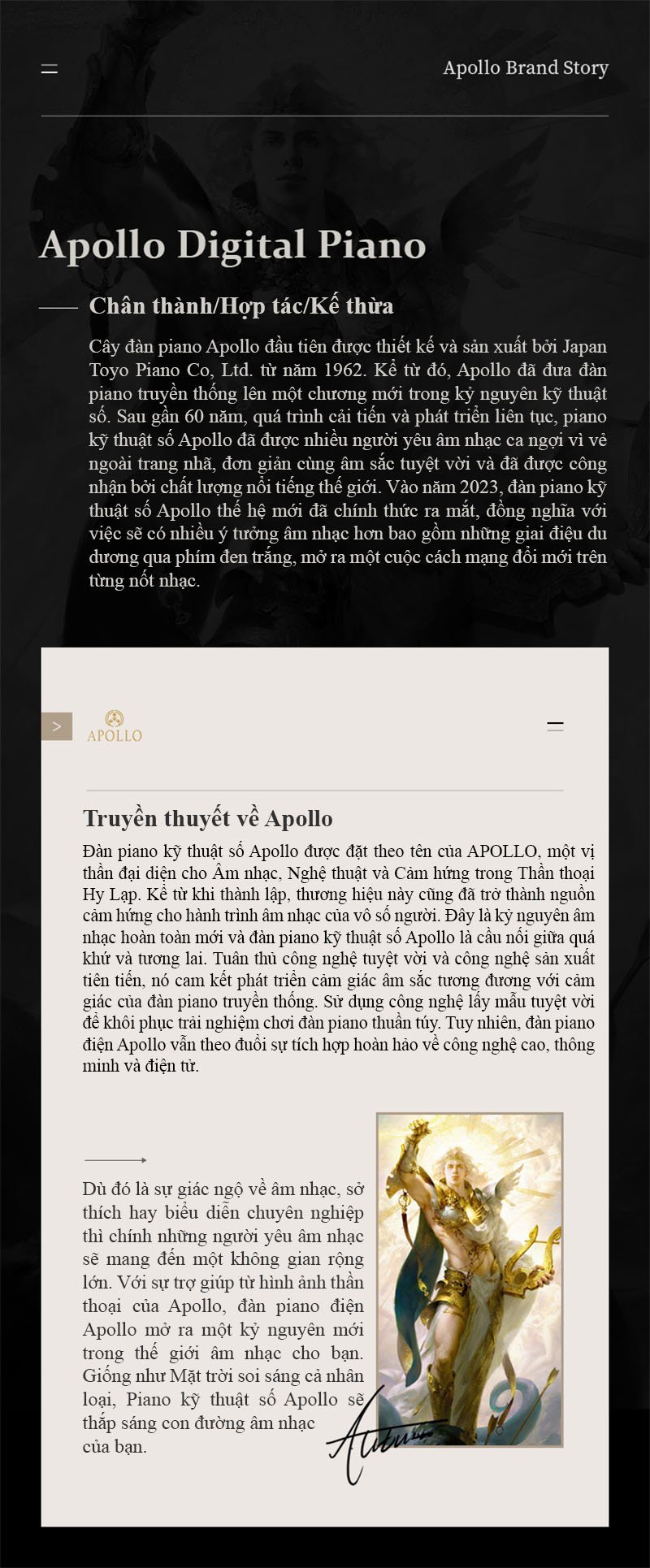 History of Apollo Piano 2