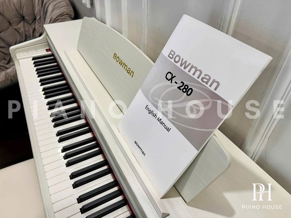 Bowman CX-280 White Pedals 5