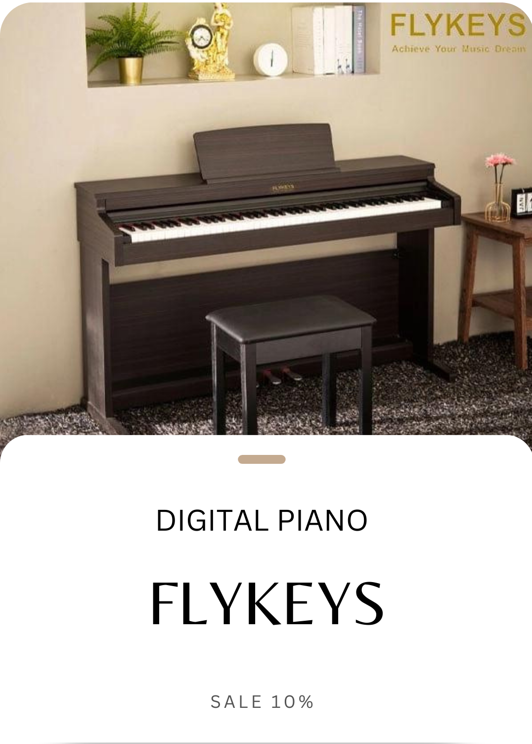 Flykeys Digital Piano Smart Pop-up Core Features