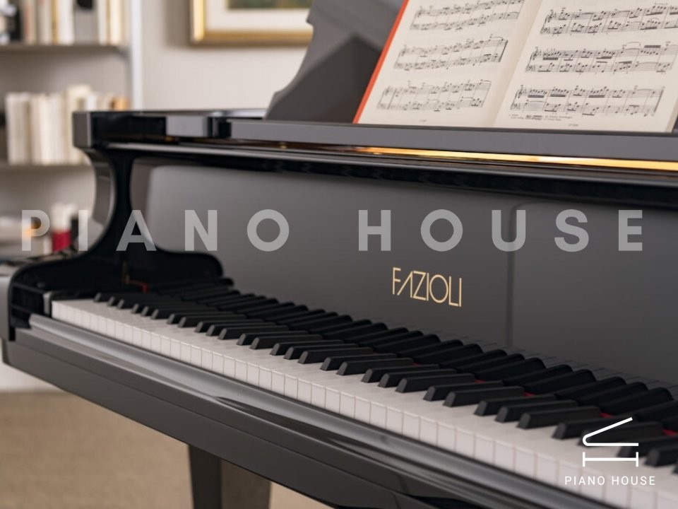 Fazioli Soundboard Detail