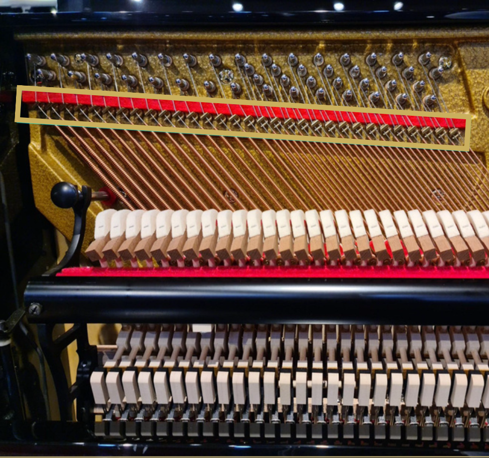 Pleyel Piano Action Detail