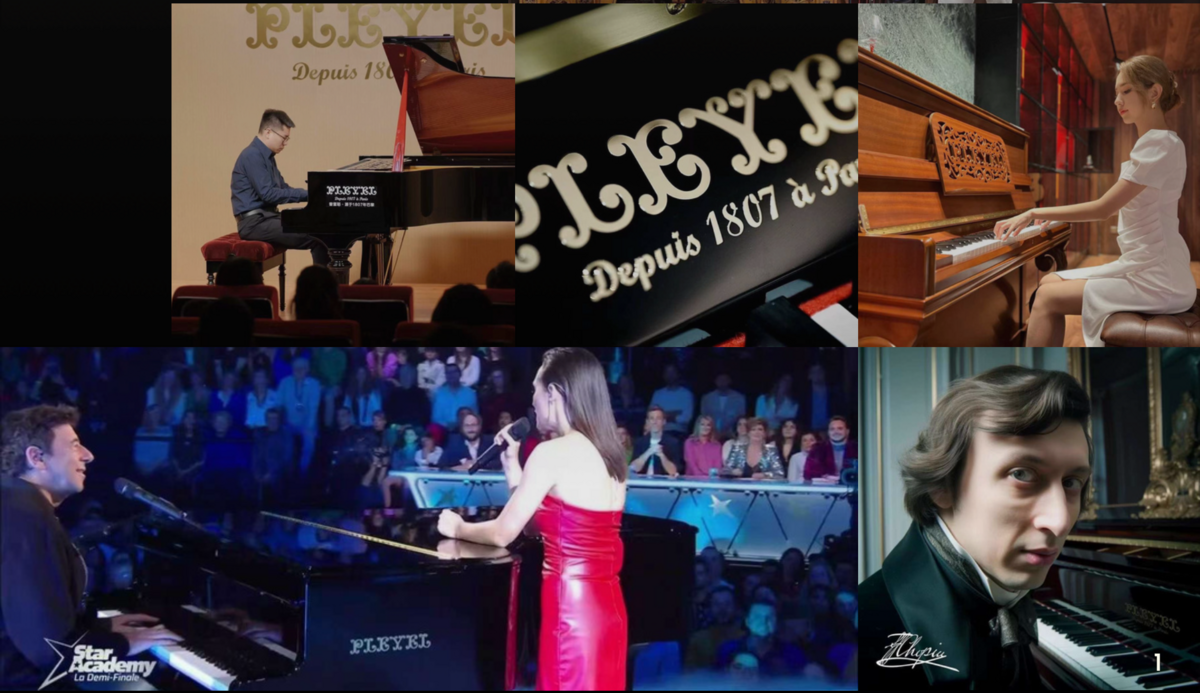 Pleyel Grand Keyboard