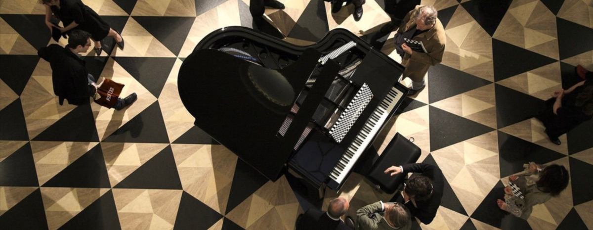 Pleyel Soundboard Detail