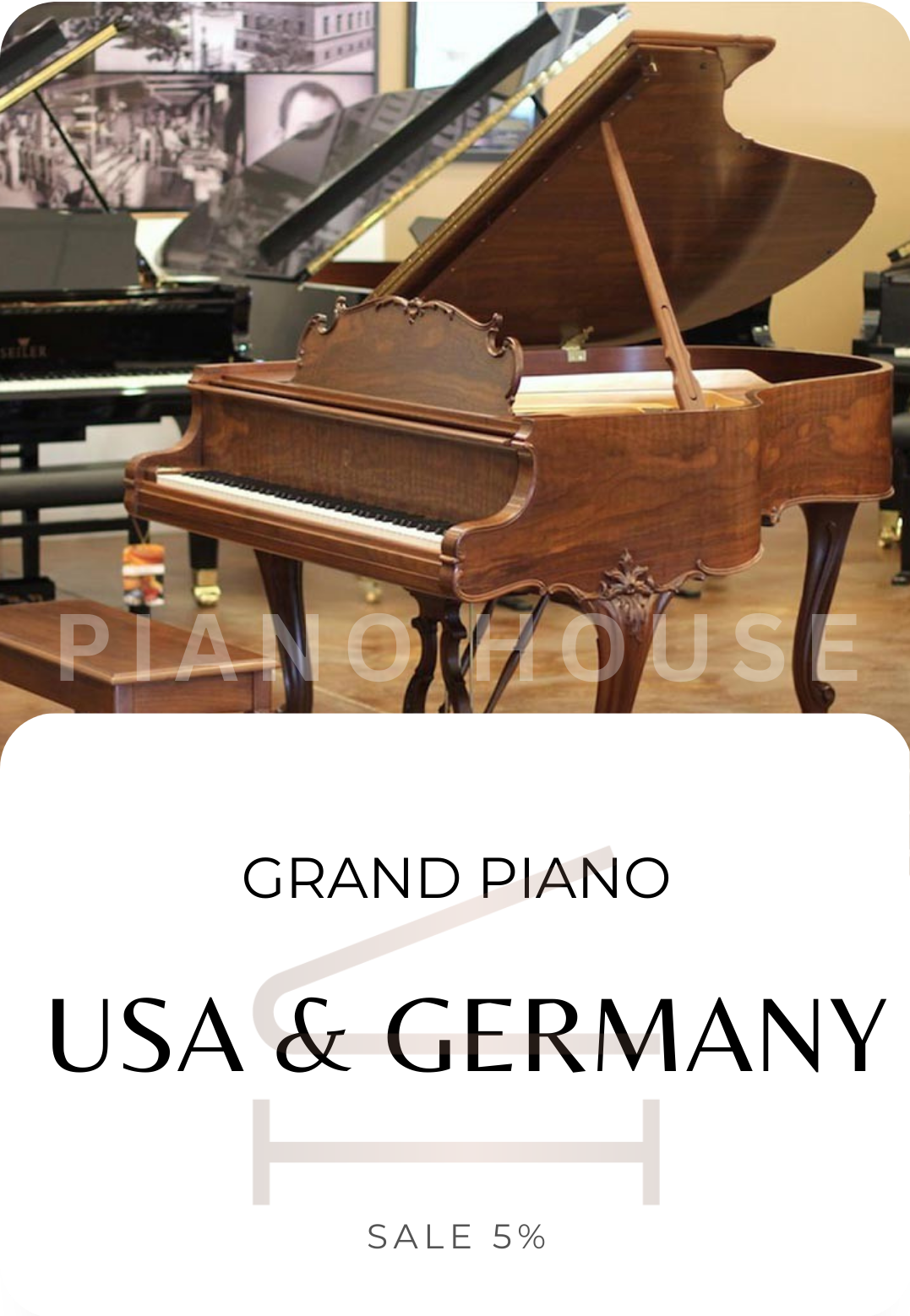 USA-Germany Piano Collection Overview