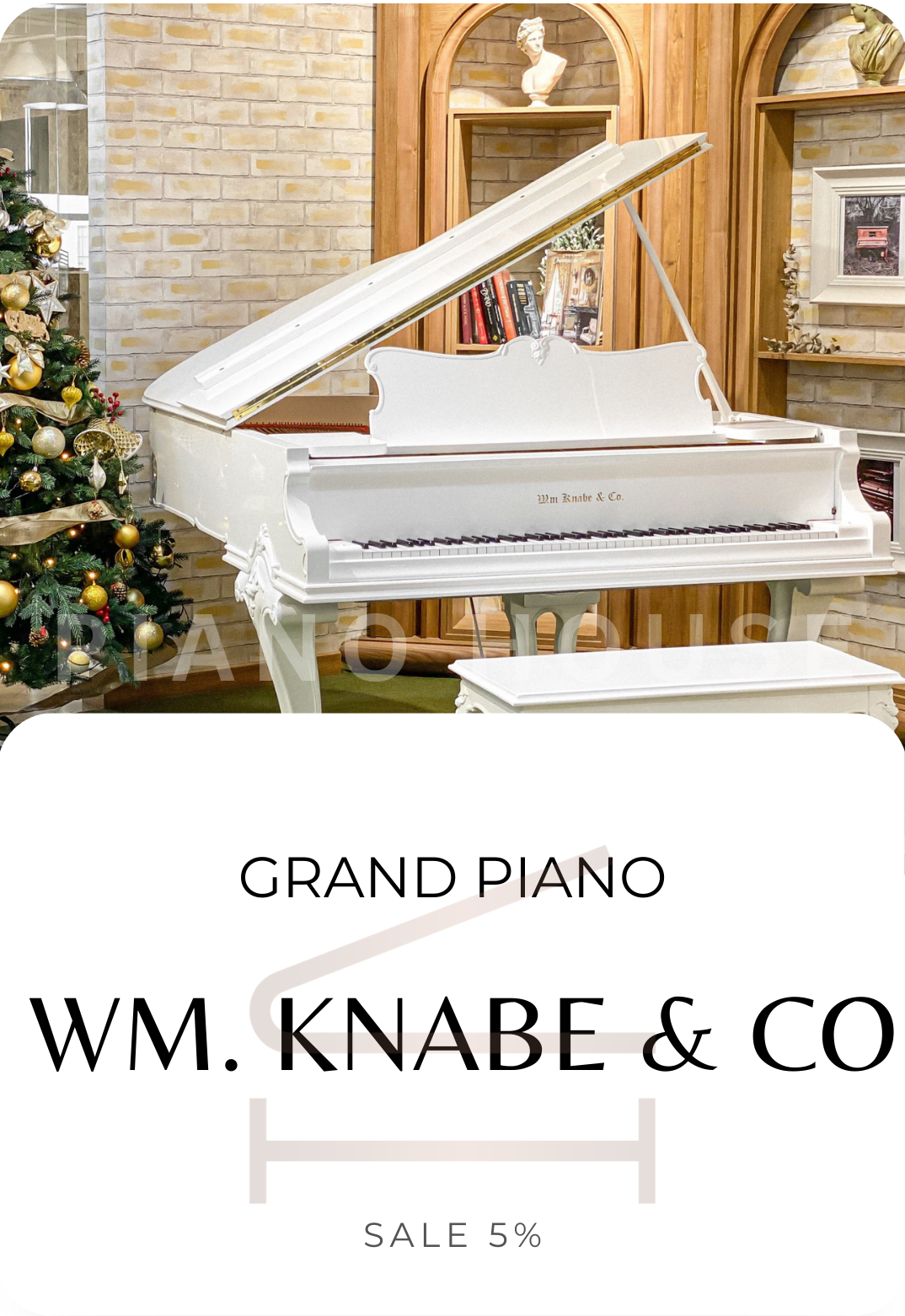 Wm. Knabe Showroom Display