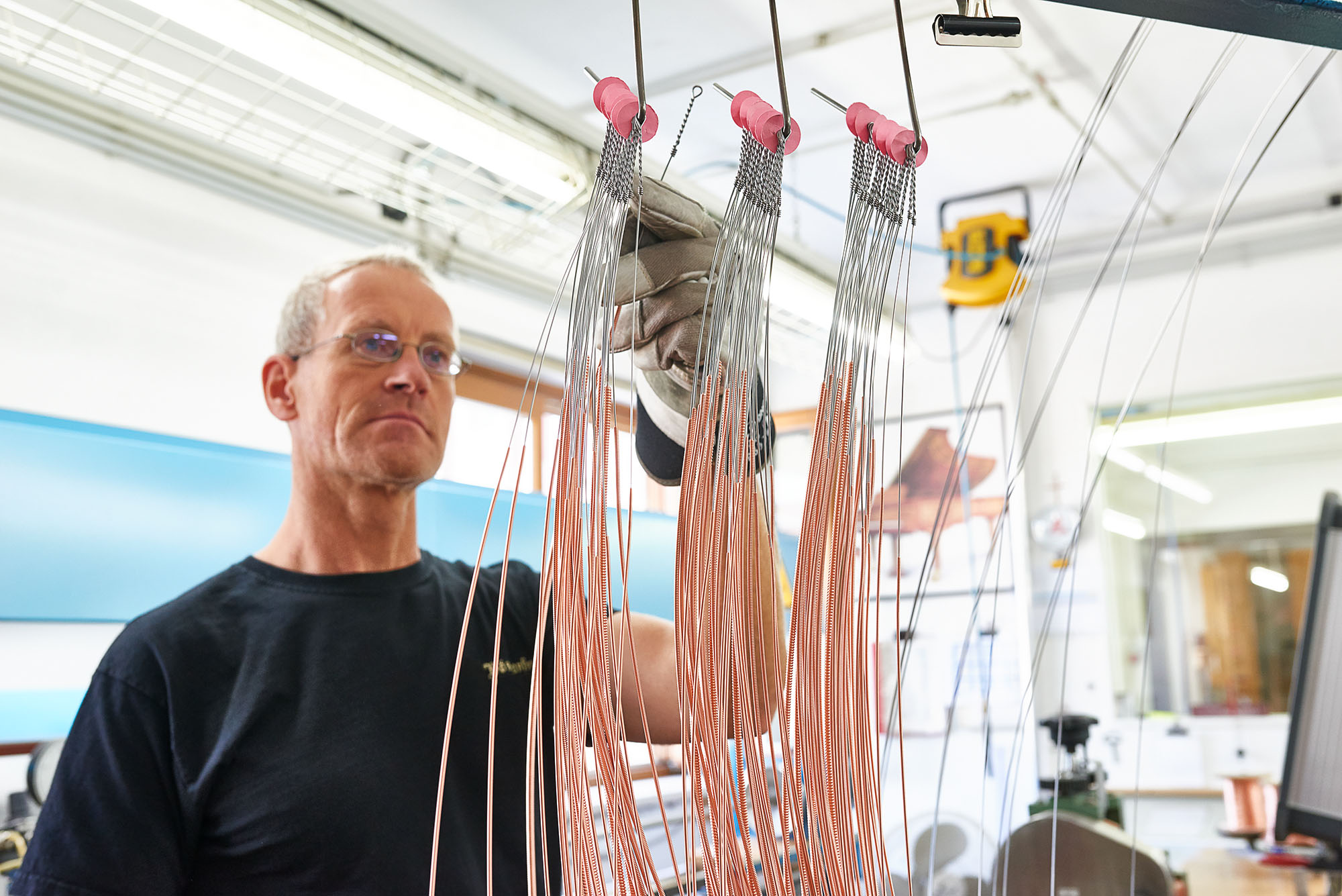 Bösendorfer Bass Strings Craftsmanship