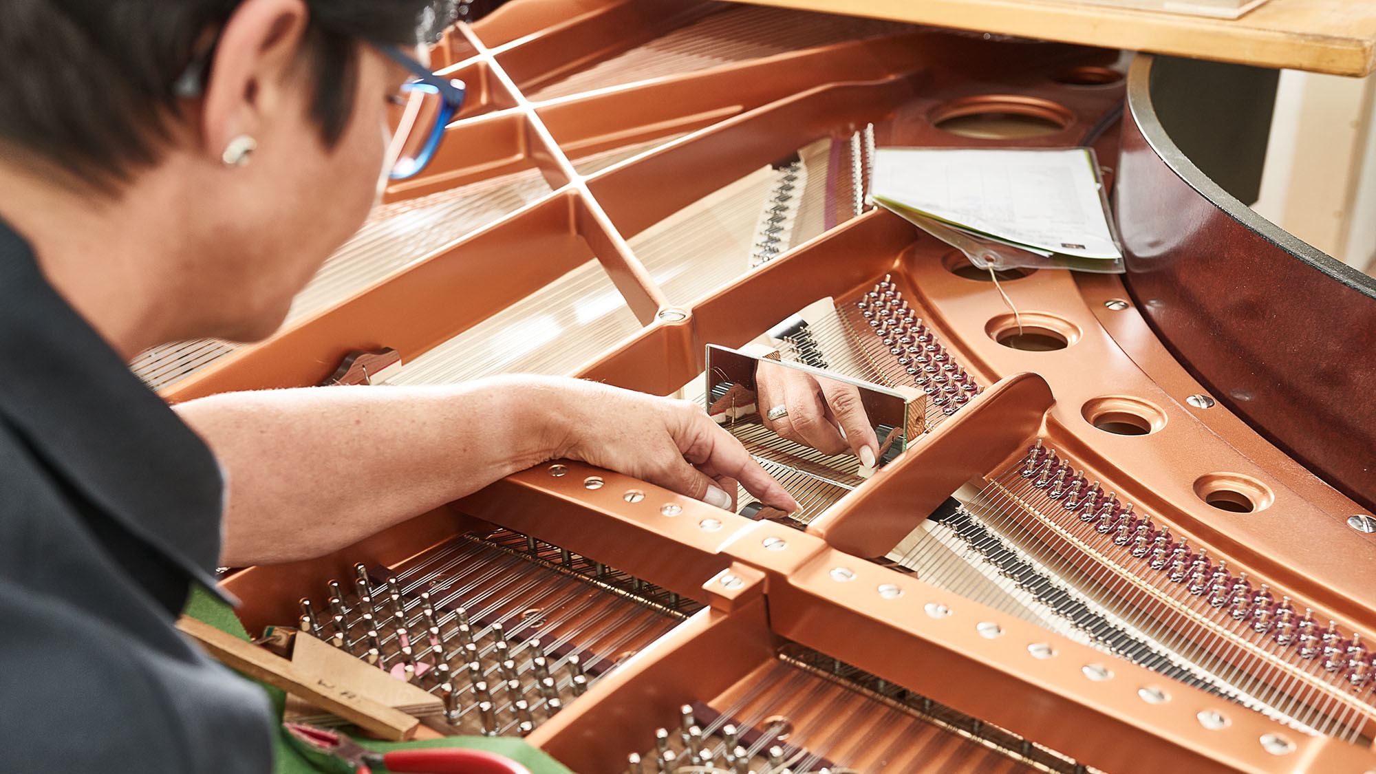 Bösendorfer Damper Installation