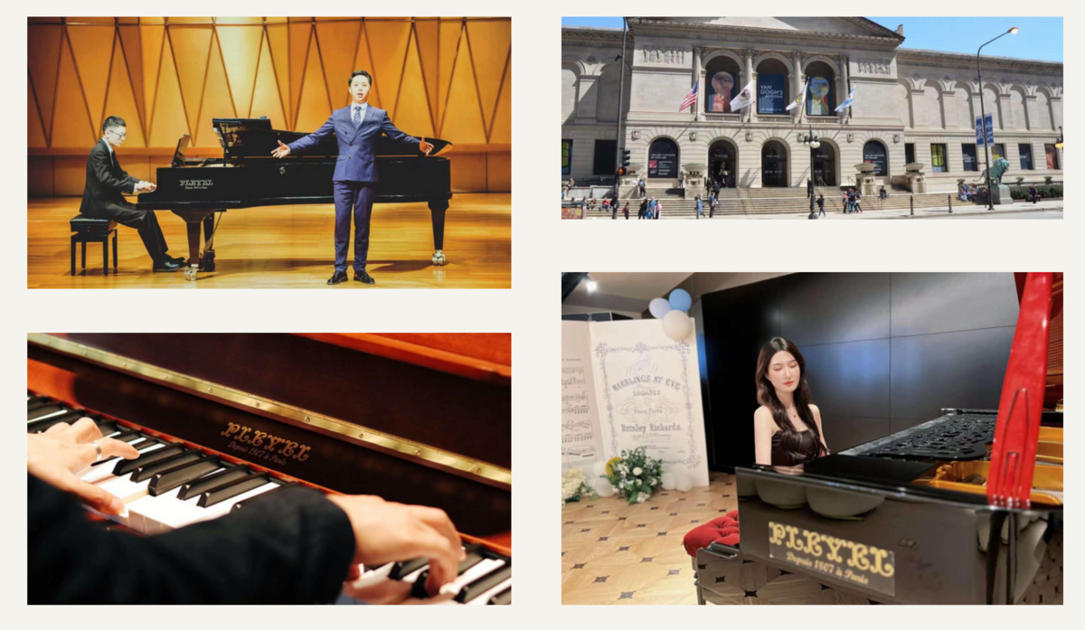 Pleyel Keyboard Detail