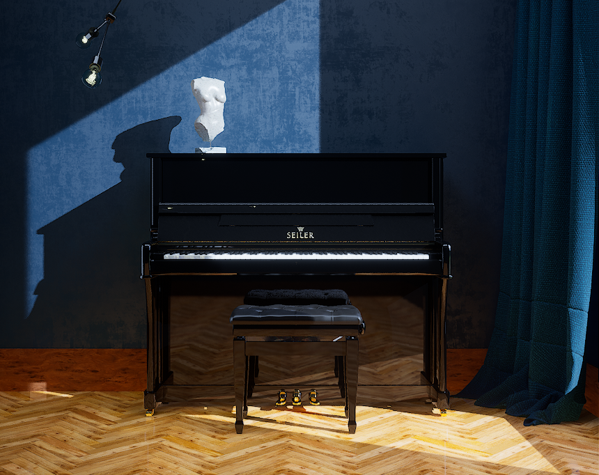 Seiler Piano Room