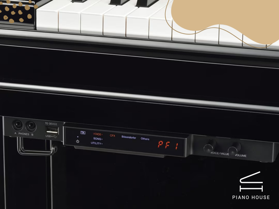 Yamaha U1 TA2 White