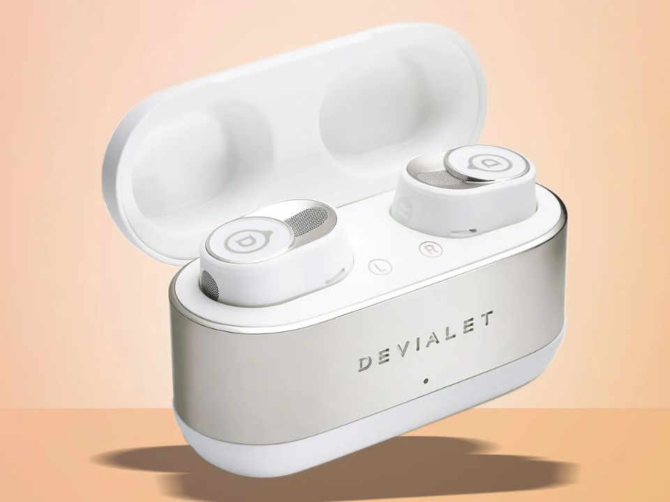 Gemini II White on ear