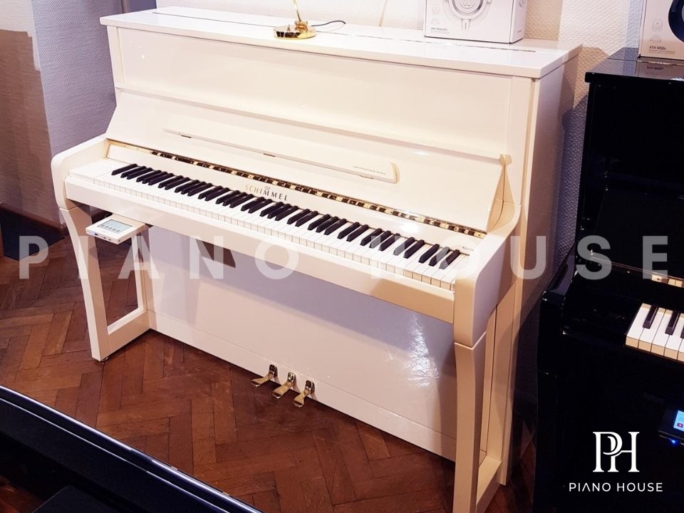 Schimmel Konzert C122 Elegance Keyboard Layout
