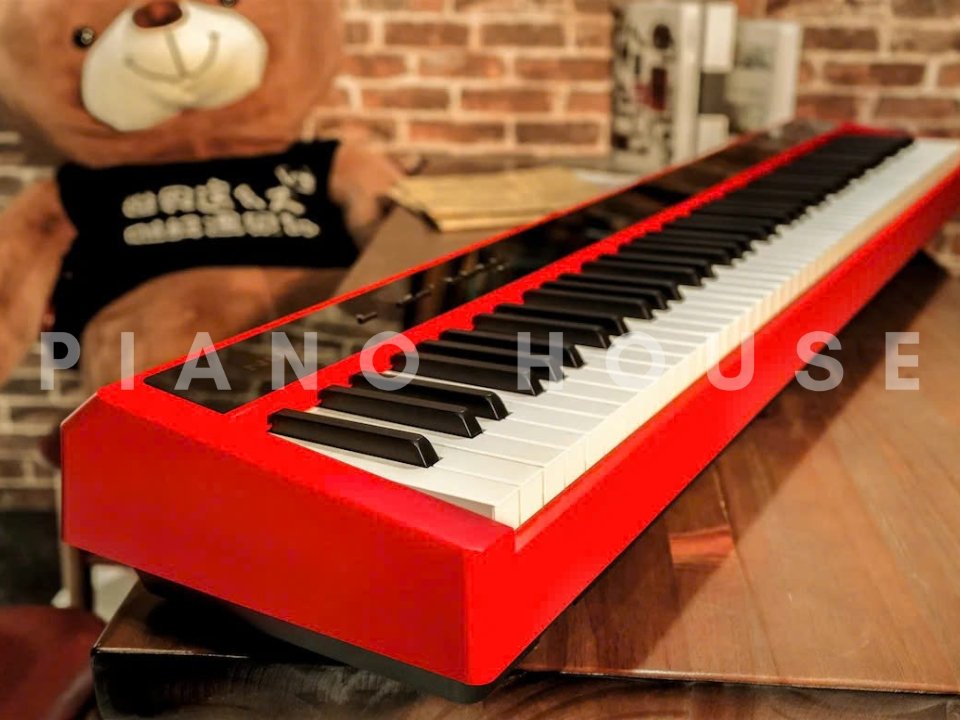 NUX NPK-10 Red Vibrant Finish Sensation Stage Display