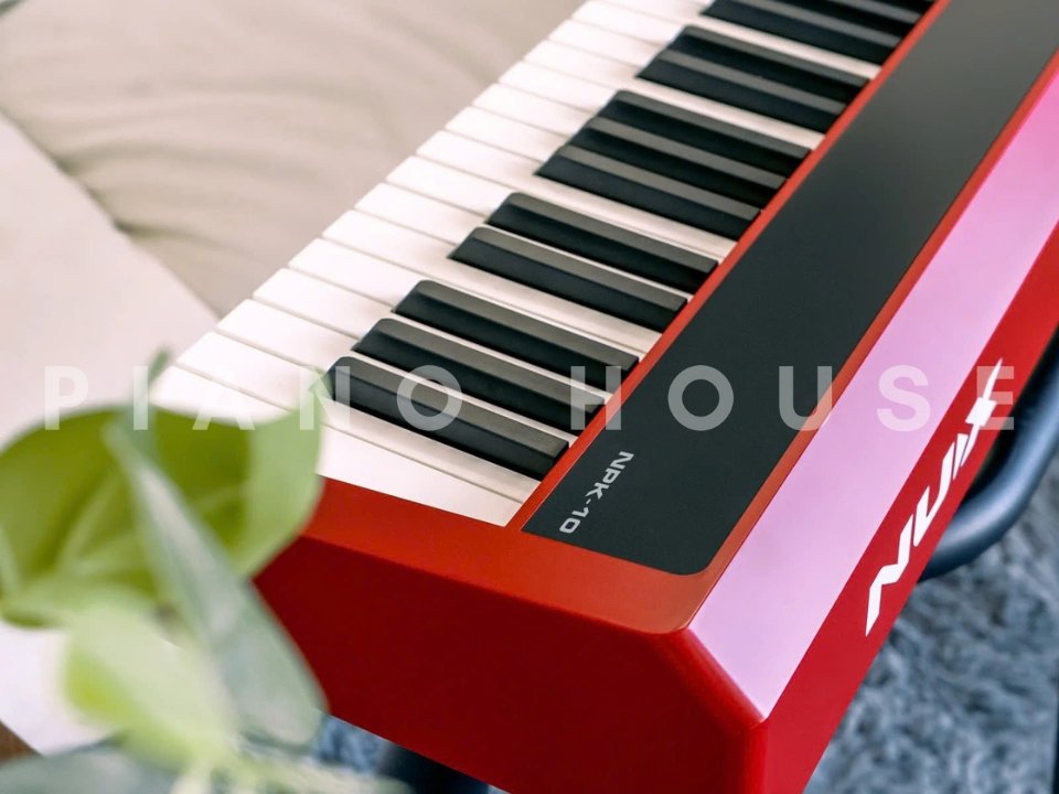 NUX NPK-10 Red Keybed Dynamic Action View